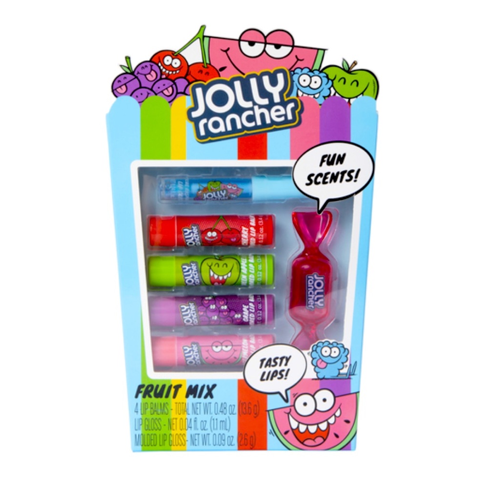 Jolly Rancher’s Lip Balm and Gloss Set, Jolly Rancher Lip Gloss and Lip Balms